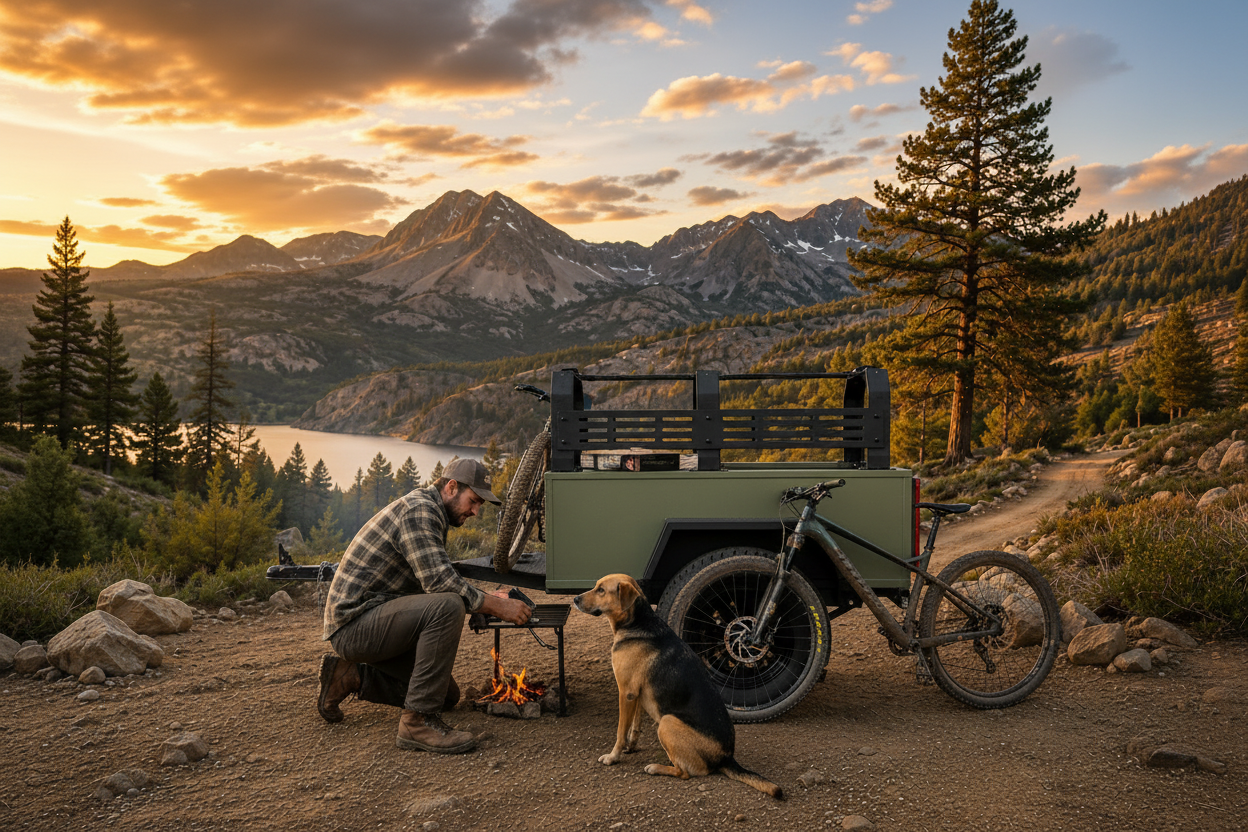Solo Overlander Camp Setup